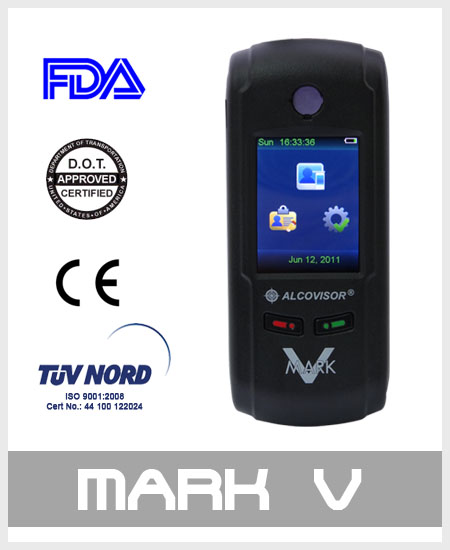 Alcohol tester breathalyzer MarkV